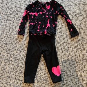 Flowers by Zoe toddler set